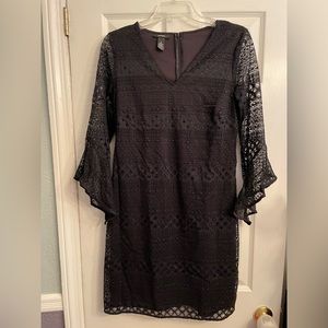 ALFANI Lace Black Dress